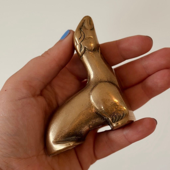 Small brass seal vintage - Picture 4 of 4